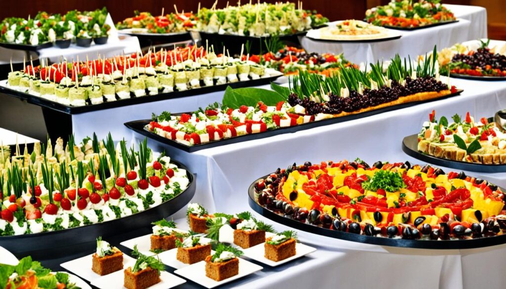 corporate buffet catering