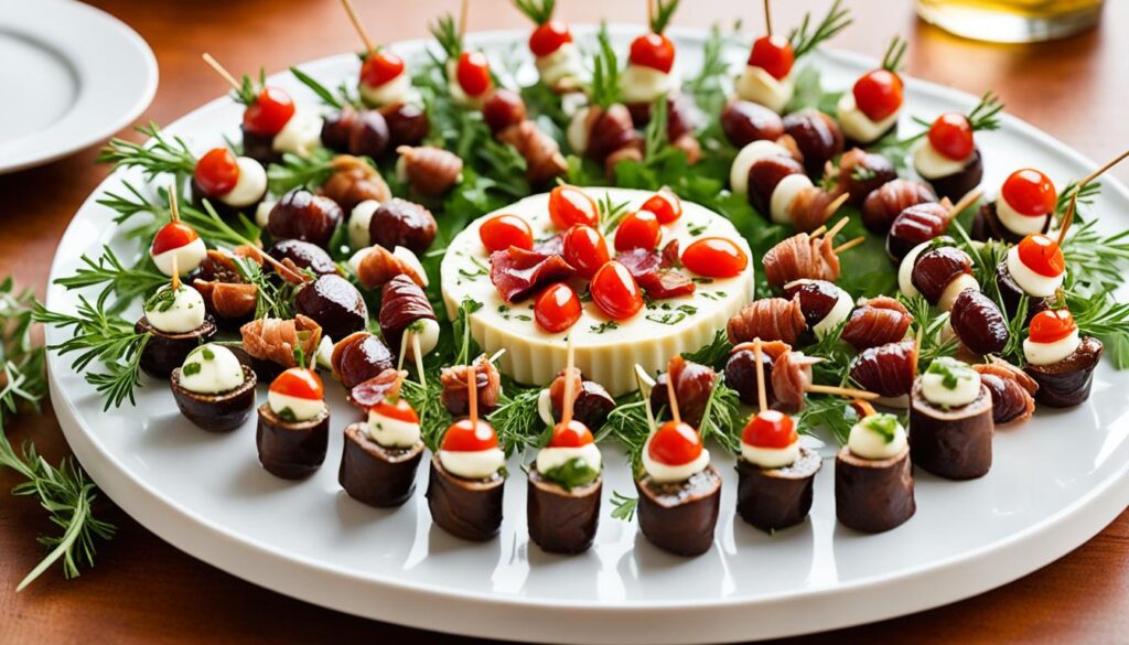 Wedding appetizers